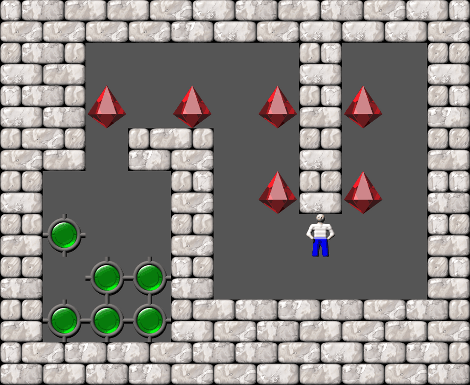 Sokoban More Bugs collections level 349